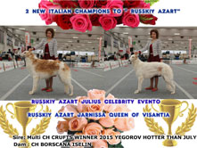 RUSSKIY AZART JULIUS CELEBRITY EVENTO            RUSSKIY AZART JARNISSA QUEEN OF VISANTIA